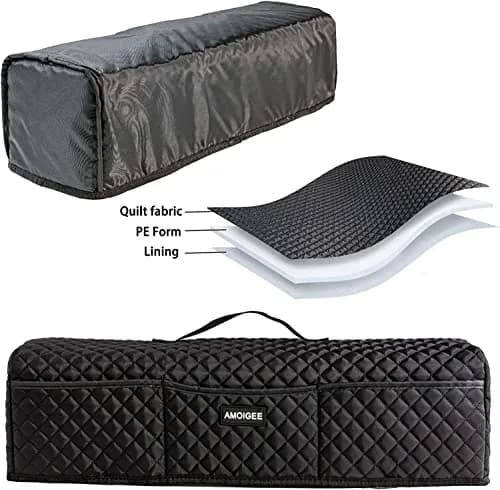 AMOIGEE Padded Dust Cover for Cricut Maker 4/3 & Explore 4/3/Air 2 | 53.3 cm (21") x 16.5 cm (6.5") x 16.5 cm (6.5") thumbnail 5