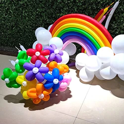 ASIYUHY Orange 260 Long Balloons 100 Pack | Latex Twisting Animal Balloons for Parties thumbnail 7
