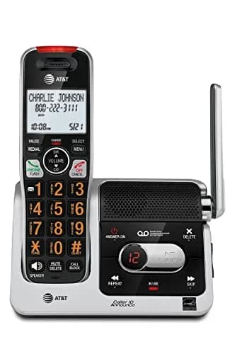 AT&T BL102 DECT 6.0 Cordless Phone with Answering Machine & Call Blocking | 1 Handset thumbnail 1