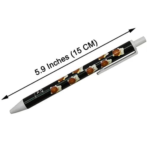 Maydahui 12 PCS Cute Bear Gel Pen Cartoon Girl Cookies | Smooth Ink, 0.5mm Fine Point, Retractable, Multicolor, Animal Design thumbnail 2