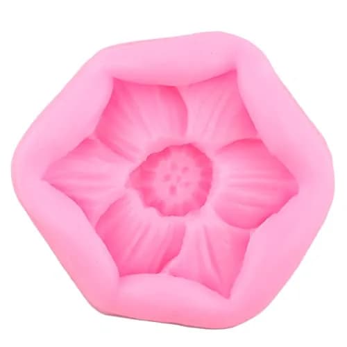 ZiXiang Flower Silicone Molds Set of 4 | Food Grade Plumeria Orchid Fondant Molds for Cake Decorating thumbnail 9