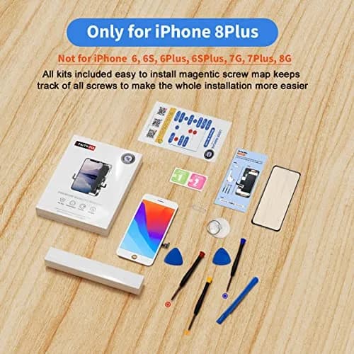 EFAITHFIX White iPhone 8 Plus Screen Replacement 13.97 cm (5.5 Inch) | High Resolution Display thumbnail 8