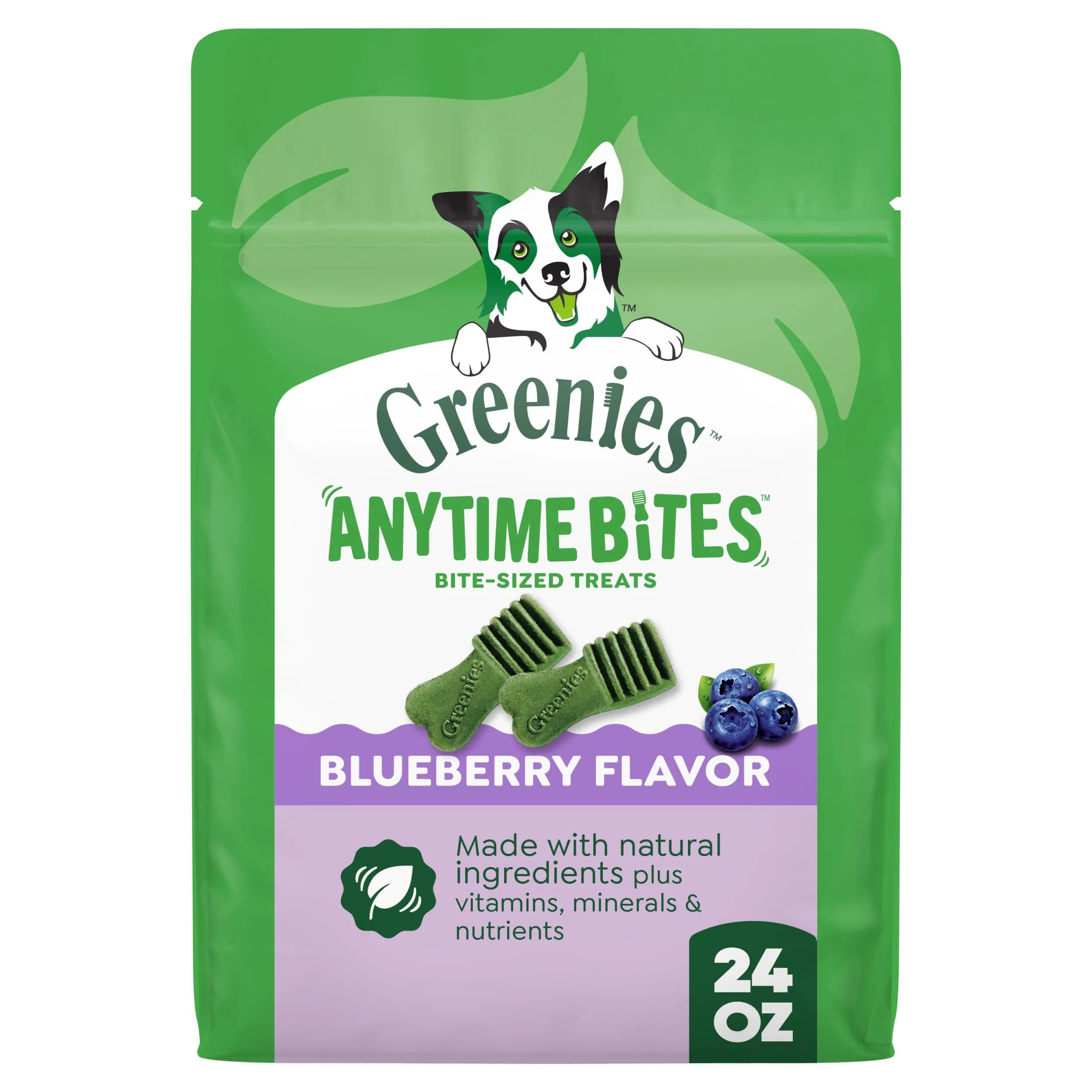 Greenies Dog Treats Blueberry Flavor | Chewy, Natural, 10.3 oz | 13 Calories — Blueberry / 1.5 Pound