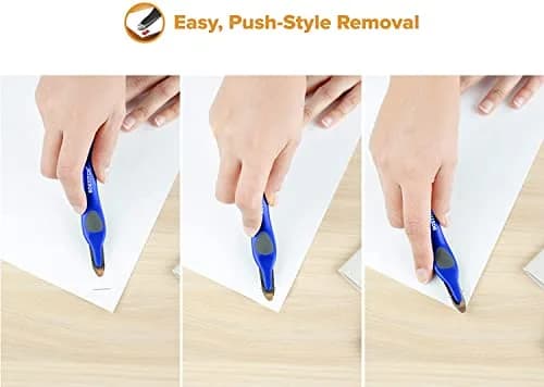 Bostitch Office Professional Easy Staple Remover 3-Pack | Magnetic Tip, Push-Style Mechanism thumbnail 2