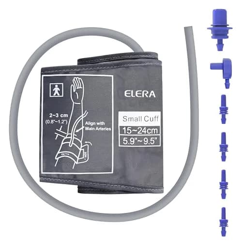 ELERA Pediatric Blood Pressure Cuff for Kids & Women - Small Child Replacement BP Cuff 15cm (5.9") | Compatible with Most Automatic Monitors thumbnail 1