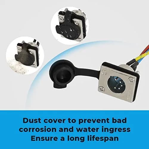 Foruly Winch Socket Connector Assembly with Rubber Cover for Gen2 97495-59 | Protective Winch Replacement Part thumbnail 4