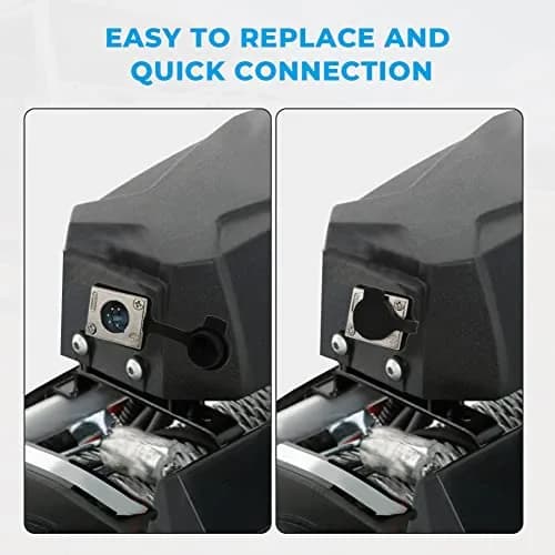 Foruly Winch Socket Connector Assembly with Rubber Cover for Gen2 97495-59 | Protective Winch Replacement Part thumbnail 2