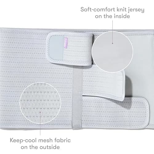 Frida Mom Belly Binder Postpartum Recovery Support 9" High | Adjustable Compression Wrap for Natural & C-Section Birth thumbnail 5