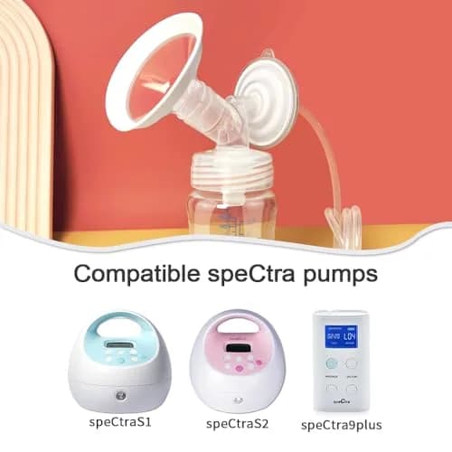 PUMPMOM-US 24mm Flanges Compatible with Spectra S2 S1 Breastpump Parts | BPA-Free Breast Pump Accessories thumbnail 2