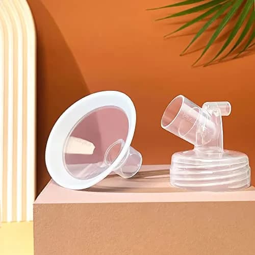 PUMPMOM-US 24mm Flange Pump Parts for Spectra S1/S2/9+ Breast Pumps | 8-Piece Set thumbnail 6