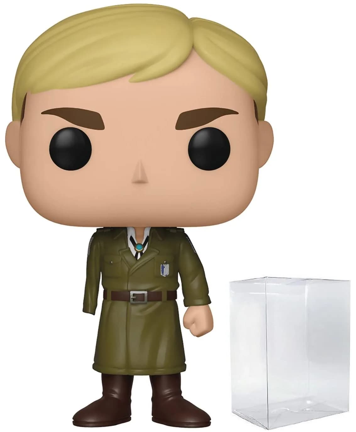 POP Attack on Titan Erwin Smith (One-Armed) Funko Pop! Vinyl Figure 9.5cm (3.75 inches) | Collectible Anime Figure — Multicolored