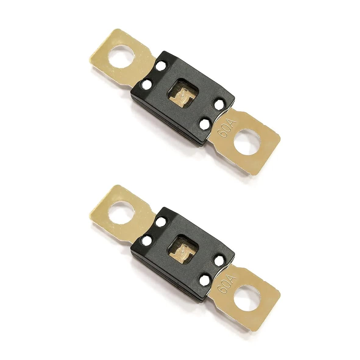 Parts PTT MEGA/AMG Bolt Fuse 40 Amp, 32V, 2000A @ 32VDC Interrupting Rating, Bolt Down, Automotive/Marine (2-Pack) — 60A