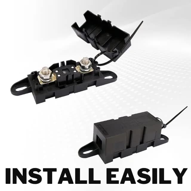 Parts PTT MEGA/AMG Bolt Fuse 40 Amp, 32V, 2000A @ 32VDC Interrupting Rating, Bolt Down, Automotive/Marine (2-Pack) thumbnail 5