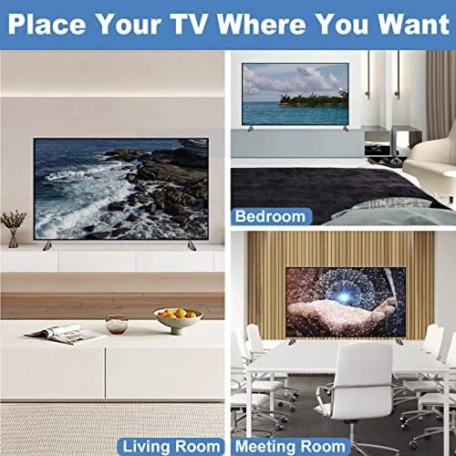 Dinghosen TV Base Stand Legs for TCL Roku Smart TV 28"-65" | Secure & Stable Replacement Feet thumbnail 6