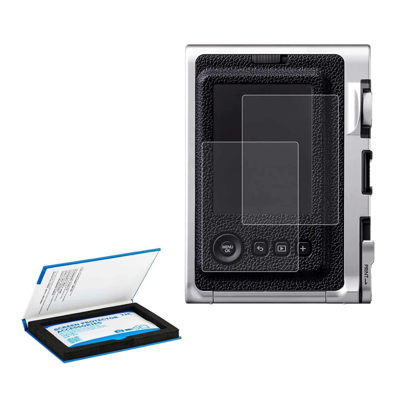 JJC Tempered Glass Screen Protector for Ricoh GR IV (2-Pack) | 9H Hardness, Ultra-Clear, Bubble-Free — for Insta Mini Evo