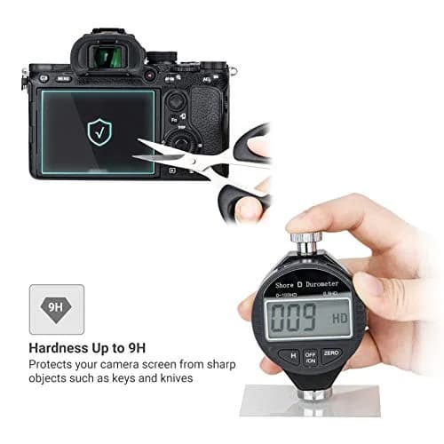 JJC Camera Screen Protector for Fuji Instax Mini Evo & X-PRO1 | Ultra-Thin 9H Hardness, Anti-Fingerprint, Rounded Edges thumbnail 3