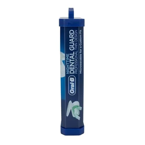 Oral-B Mouth Guard for Grinding Teeth at Night | Moldable Night Guard with Mint Flavor | 2 Pack thumbnail 2