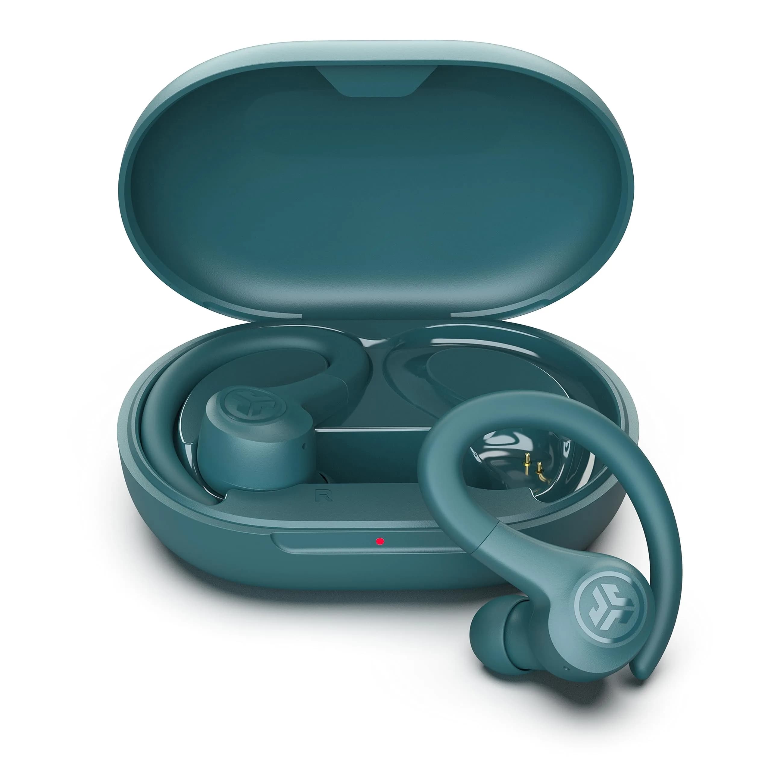 JLab Go Air Sport Wireless Earbuds Teal | 32+ Hour Bluetooth Playtime, Secure Earhook Fit, IP55 Sweatproof - main product image