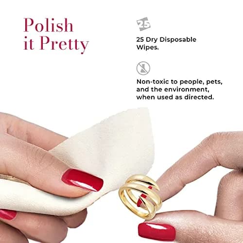 CONNOISSEURS Diamond Dazzle Stik & Jewelry Wipes Bundle | Jewelry Care Kit for Diamonds & Precious Stones thumbnail 4
