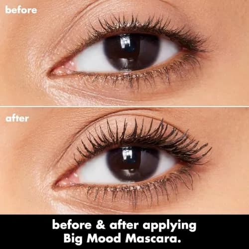 e.l.f. Big Mood Mascara, Volumizing & Lifting, Pitch Black 9ml (0.30 fl Oz) | Smudge-Proof & Long-Lasting thumbnail 4