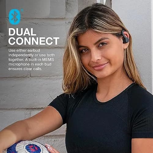 JLab Go Air Sport Wireless Workout Earbuds with C3 Calling & 32+ Hour Playtime, Graphite (6mm Dynamic Driver) thumbnail 4