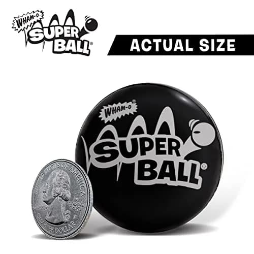 Wham-O Original Superball with Zectron (6 Pack Bundle) | Classic American Toy for Outdoor Fun thumbnail 6