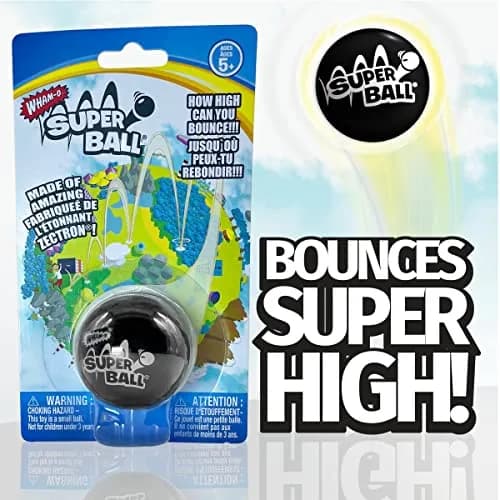 Wham-O Original Superball with Zectron (6 Pack Bundle) | Classic American Toy for Outdoor Fun thumbnail 3