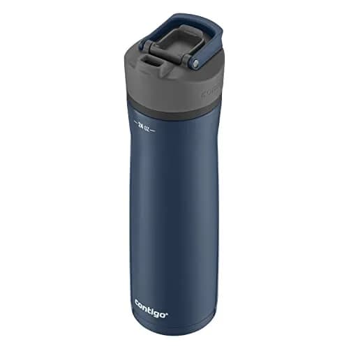 Contigo Cortland Chill 2.0 Stainless Steel Water Bottle, Blueberry, 710ml | Spill-proof, Keeps Drinks Cold 24H thumbnail 2