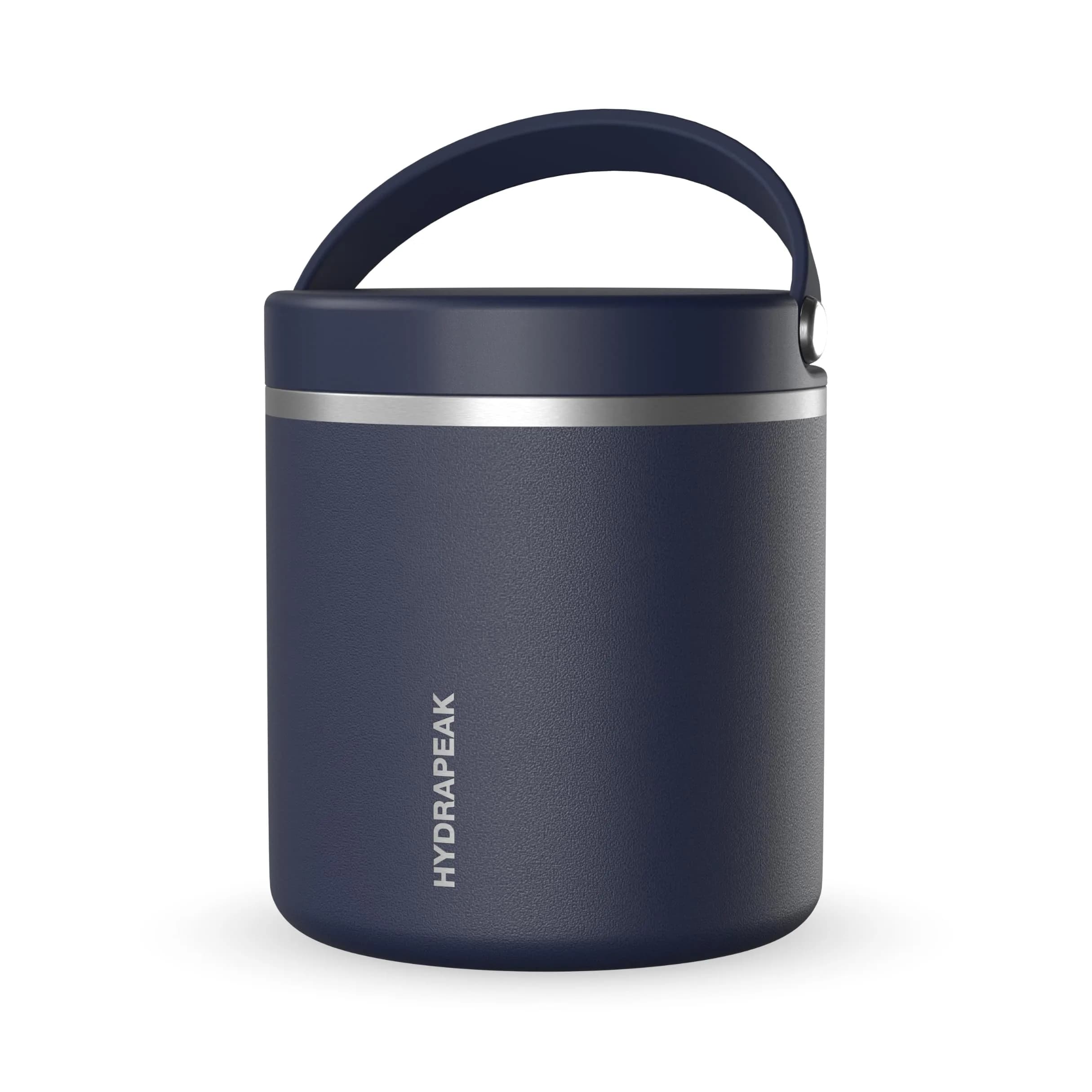 Hydrapeak 25oz Stainless Steel Vacuum Insulated Food Jar | Hot & Cold Food, Wide Mouth Leak-Proof Soup Container, 10 Hrs Hot / 16 Hrs Cold (Navy) - main product image