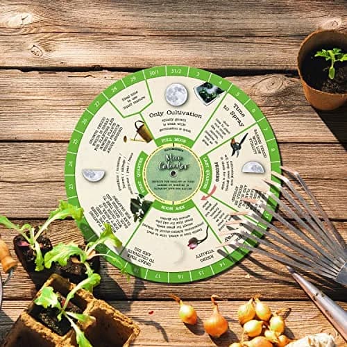 CraftSaints Perpetual Gardening Moon Calendar | Biodynamic Calendar, Companion Planting Chart, Garden Planner thumbnail 6