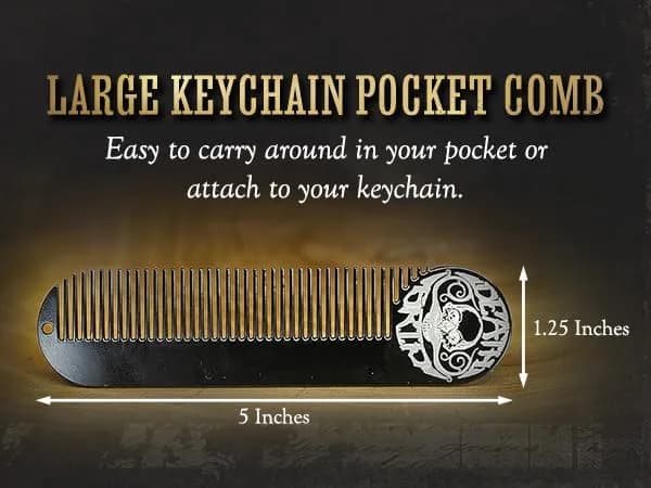 THE VINTAGE GROOMING CO. Gold Standard Mustache Kit - 4 x 1 oz Wax, 2 Combs, 1 Remover Oil | Strong Hold for Unruly Mustaches thumbnail 9