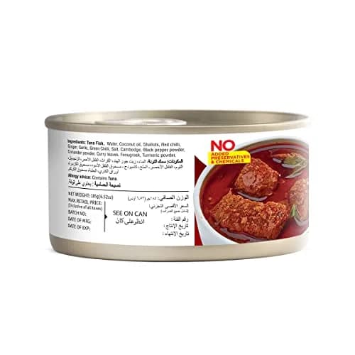 Tasty Nibbles Kerala Fish Curry - Shappile Curry 185g | Fully Cooked & Ready to Eat, Authentic Flavour thumbnail 2