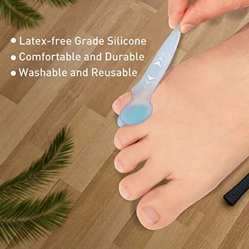 Promifun Pink Bunion Cushion Protector | Gel Corrector Pads for Foot Pain Relief, Calluses & Corns (14 Pack, Medium, Silicone) thumbnail 5