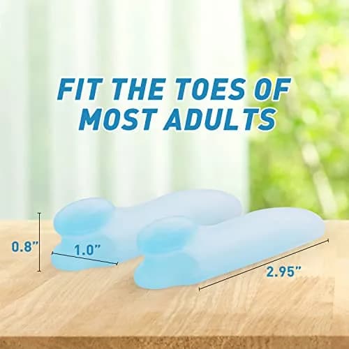 Promifun Pink Bunion Cushion Protector | Gel Corrector Pads for Foot Pain Relief, Calluses & Corns (14 Pack, Medium, Silicone) thumbnail 2