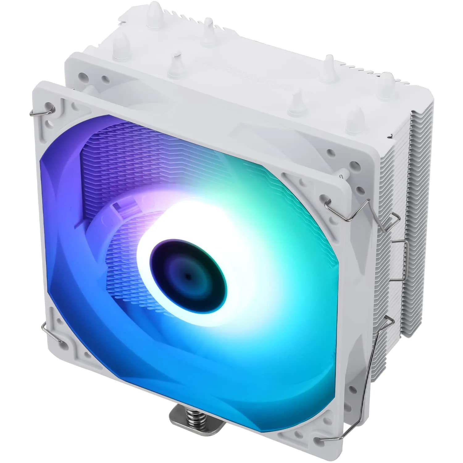 Thermalright Assassin X 120 SE White CPU Air Cooler, 148mm Height | 4 Heat Pipes, TL-C12CW PWM Fan, S-FDB Bearing, AM4/AM5, Intel LGA1700/1851 — AX120 SE ARGB WHITE