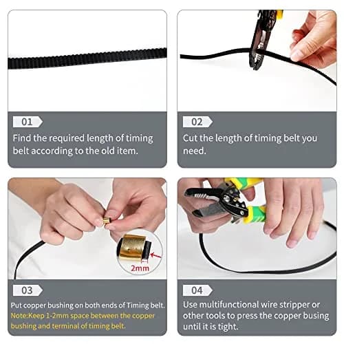 Creality Timing Belt 2M | Open 2GT Pitch 2mm Width 6mm for Ender & CR-10 Series thumbnail 4
