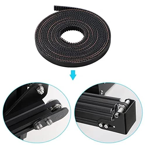 Creality Timing Belt 2M | Open 2GT Pitch 2mm Width 6mm for Ender & CR-10 Series thumbnail 3