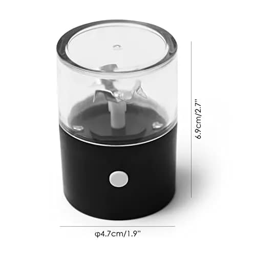 G Ganen Electric Metal Herb Grinder 15.6 cm (5.7 inches) | Fast Spin Teeth for Spices thumbnail 2