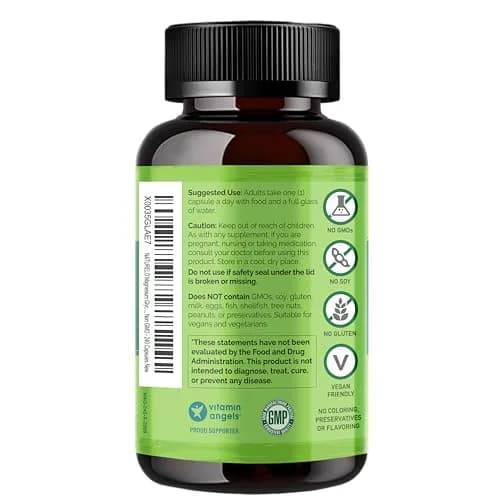NATURELO Magnesium Glycinate Chelate Complex 200 mg 240 Count | Supports Sleep, Calm, Muscle Cramp & Stress Relief thumbnail 7