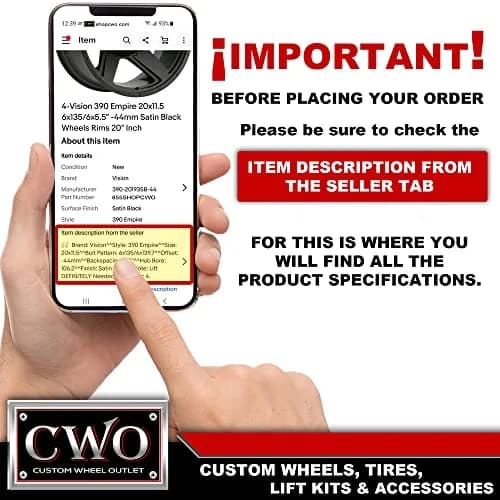 Raceline Aluminum Trailer Wheel 16X6 Black Finish | 6 Bolt, 8 Spoke, Utility, Boat Trailer thumbnail 3