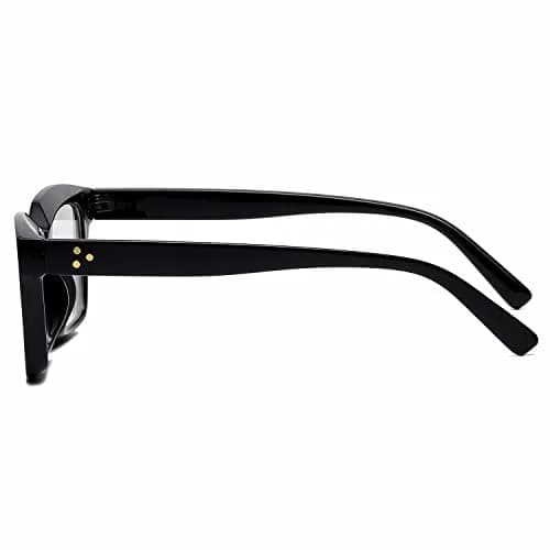 EYLRIM Classic Thick Square Frame Glasses for Women Men Non Prescription 50mm Lens | Lightweight & Stylish thumbnail 8
