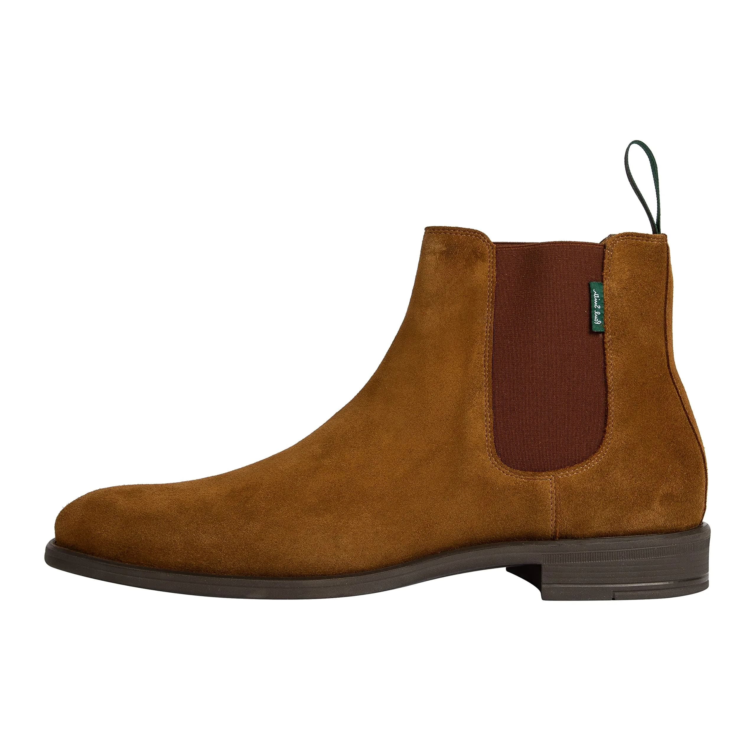 Paul Smith Cedric Boot Men 9 Tan | Classic Chelsea Style with Signature Logo - main product image