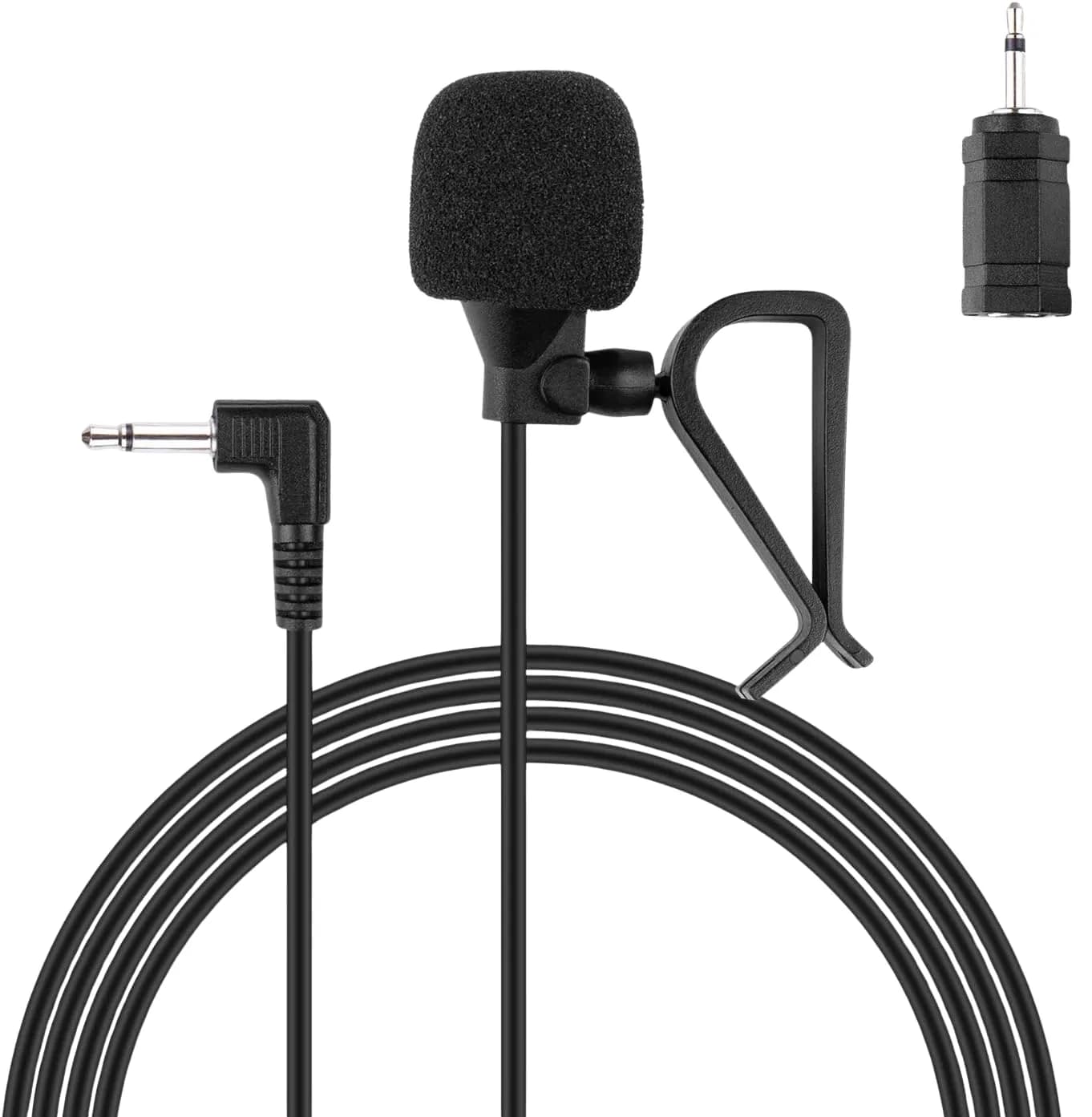 FingerLakes Microphone for Car Stereo 3.5mm & 2.5mm | Universal Compatibility with Bluetooth Units - main product image