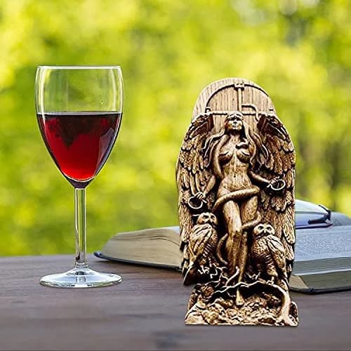 YRDGRG Goddess Statue Lilith 8.66 inch Resin Figurine for Home Garden Art Decor thumbnail 4