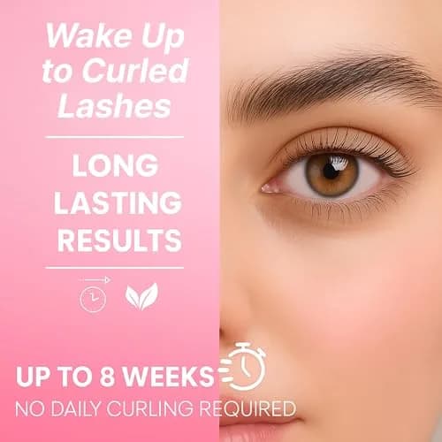 CLIONE PRIME Korean Lash Lift Kit - Natural Look, 5ml Glue & 5 Sachets Perm/Set/Nourish | Reusable Lashes for All Skin Types thumbnail 6