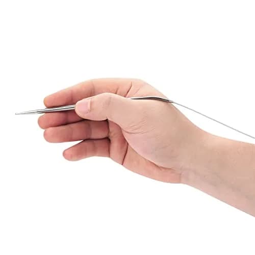 Coowayze Circular Knitting Needles Set 24 Inch (1.5mm - 5mm) | 11 Pairs Stainless Steel Magic Loop Needles thumbnail 3