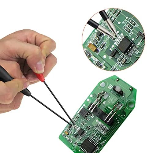 Lorwatin 2 Pack 2mm Extended Needle Test Probes, 600V/10A | CAT II Rated thumbnail 4