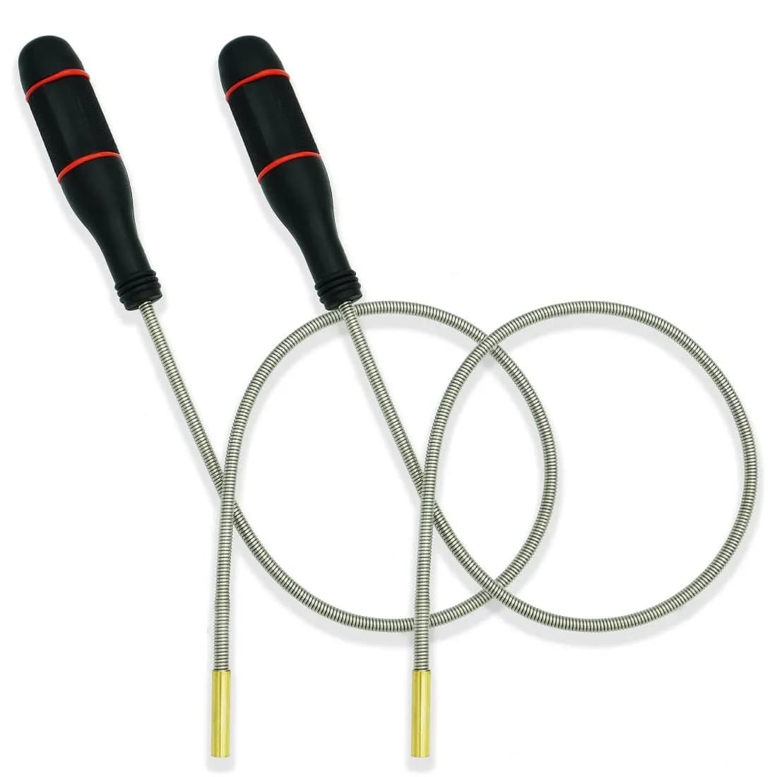 GUTIMORE Flexible Magnetic Pickup Tool 25" (2-Pack) | Bendable 2LB Pickup Snake for Tight Spots — Flexible 2pc