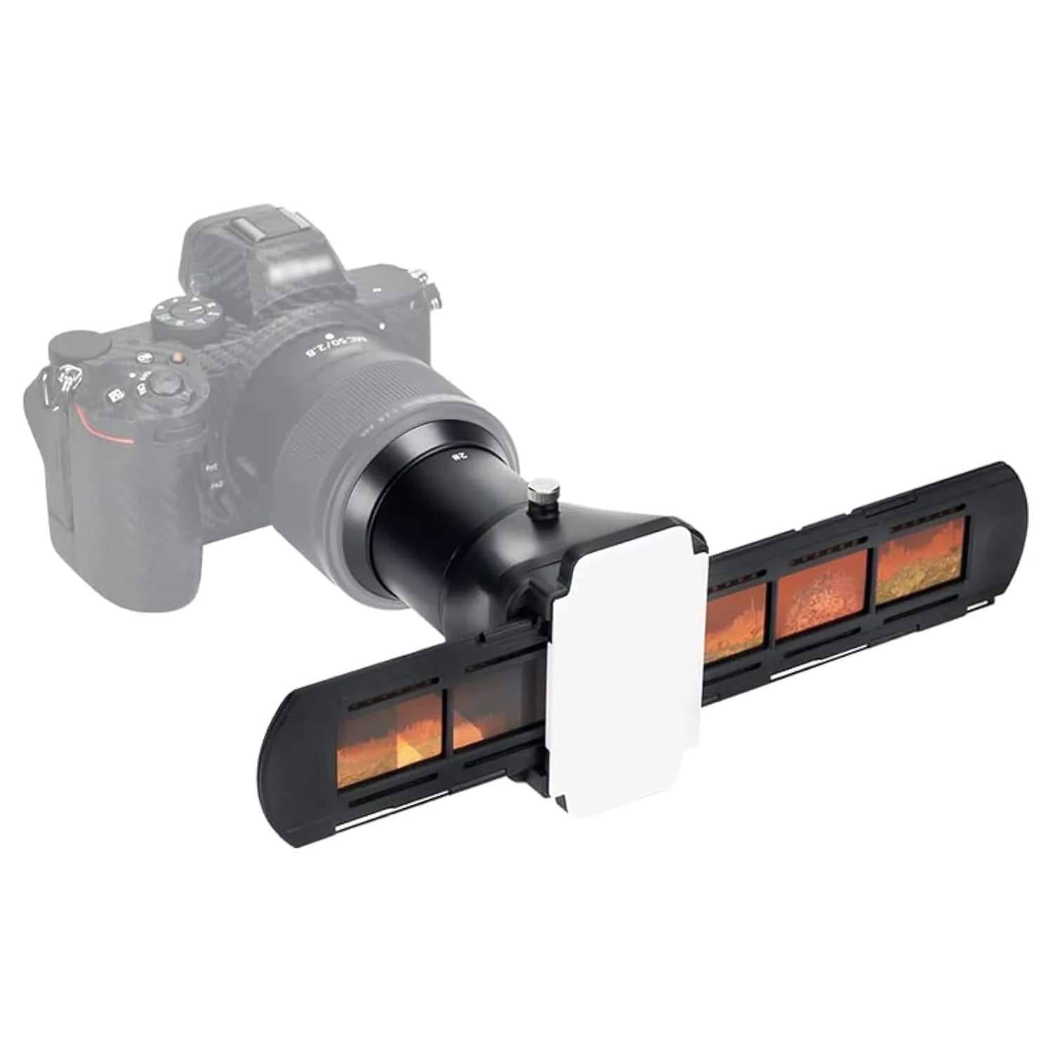JJC Film Digitizer Replaces Nikon ES-2 for 35mm Slide Negative to Digital | Macro Lens Adapter Kit for Camera & Slide Conversion — Negative Digitizer Only
