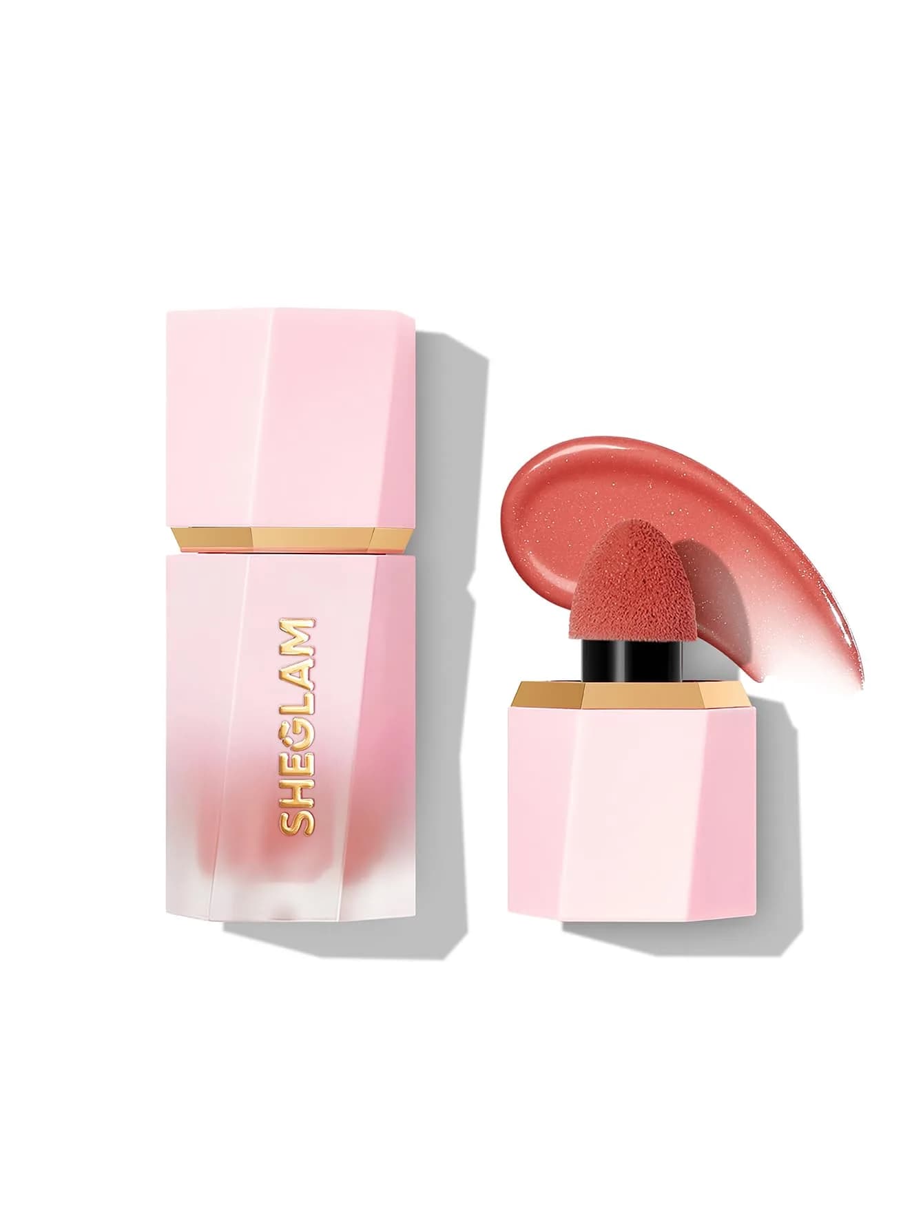 SHEGLAM Color Bloom Liquid Blush Makeup Hush Hush | Matte Finish, Light Coverage, Hydrating Formula — Shimmer Devoted